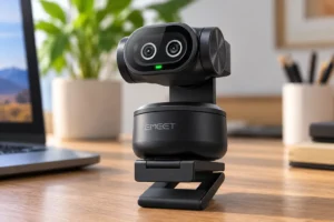EMEET PIXY 4K, kit com tripé ou 2K: o que muda na escolha?