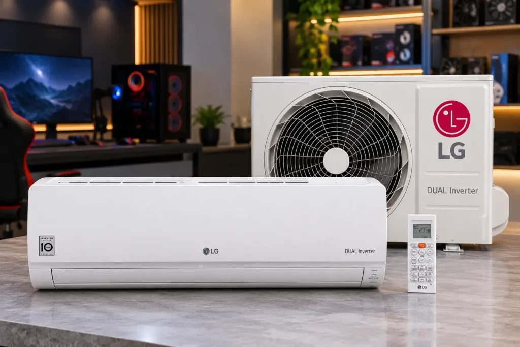 LG Voice 12.000 ou 9.000 BTUs: o que muda na escolha?