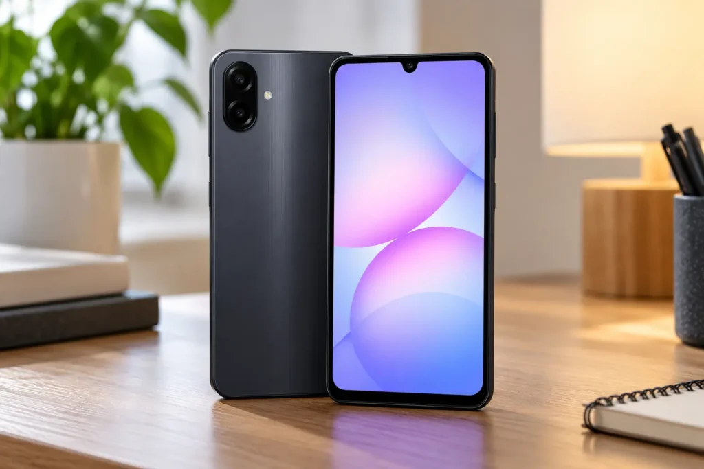 Galaxy A07 128GB ou A57 5G: o que muda além da cor?