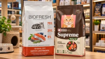 Biofresh 7,5 kg ou Quatree 10,1 kg: embalagem e benefícios descritos