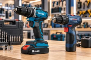 Hanabi 21V ou Bosch GSB 120-LI: torque ou duas velocidades