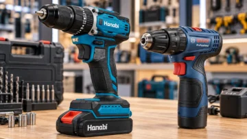 Hanabi 21V ou Bosch GSB 120-LI: torque ou duas velocidades