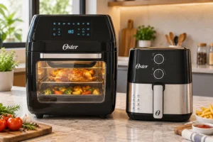 Oster Oven Fryer 12L ou OFRT520: volume e formato mudam o uso diário