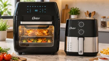 Oster Oven Fryer 12L ou OFRT520: volume e formato mudam o uso diário