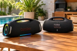 Basike F9 Pro ou JBL Boombox 4: extras ou autonomia e IP68