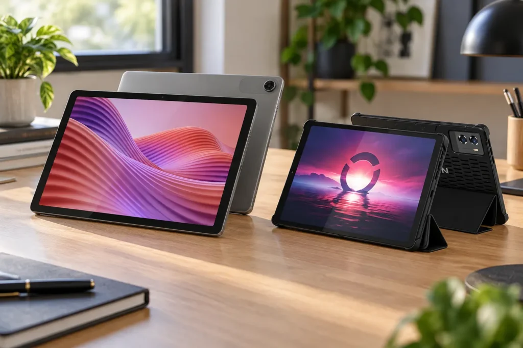 Lenovo Tab 10,1” ou Legion Tab Gen 3: tela maior ou formato compacto