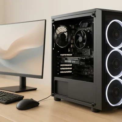 Monte seu PC: i3-13100F, GTX 1650, 8GB, 240GB SSD