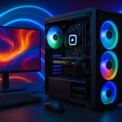 Monte seu PC: i5-8500, RTX 2060, 8GB, 240GB SSD