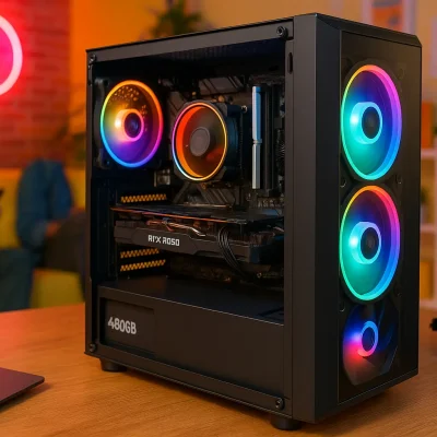 Monte seu PC: Ryzen 5 5600X, RTX 2060, 16GB, 480GB SSD