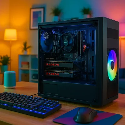 Monte seu PC: i5-8500, RX 550, 8GB, 240GB SSD