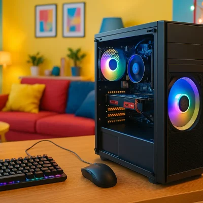 Monte seu PC: i3-3220, RX 550, 8GB, 120GB SSD