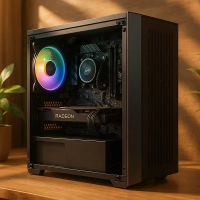 Monte seu PC: Ryzen 5 5600, RX 6600, 16GB, 480GB SSD