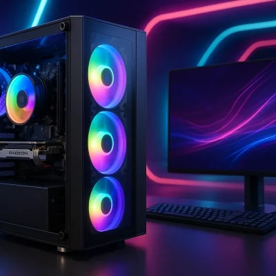 Monte seu PC: i3-12100F, RX 6600, 8GB, 240GB SSD