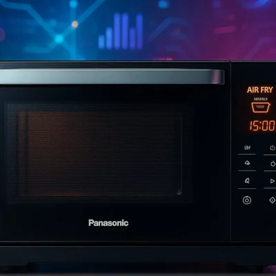 Panasonic Micro-ondas Air Fryer 30L: Versatilidade e Tecnologia 4 em 1
