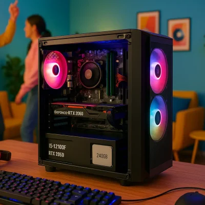 Monte seu PC: i3-12100F, RTX 2060, 8GB, 240GB SSD