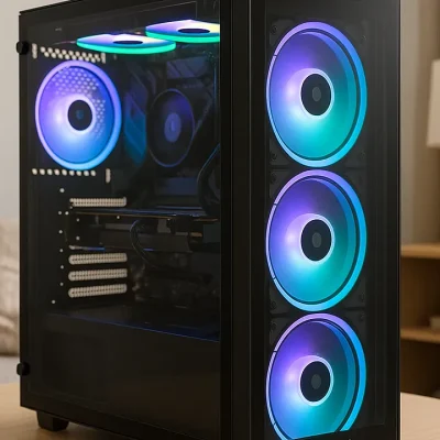 Gabinete Gamer Redragon Aeroglass Mid Tower com Lateral de Vidro