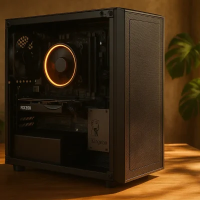 Monte seu PC: Ryzen 3 4100, RX 550, 8GB, 240GB SSD