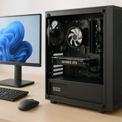 Monte seu PC: i5-12400F, GTX 1650, 16GB, 480GB SSD