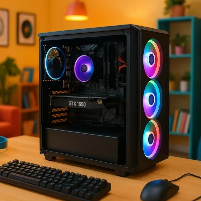 Monte seu PC: i5-12400F, GTX 1650, 8GB, 240GB SSD