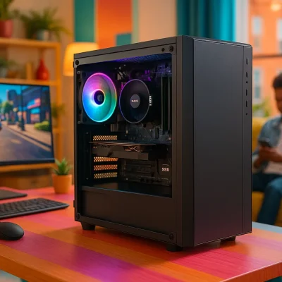 Monte seu PC: Ryzen 3 3200G, Vega 8, 16GB, 256GB SSD