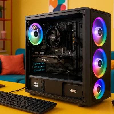 Monte seu PC: Athlon 3000G, Vega 3, 16GB, 480GB SSD