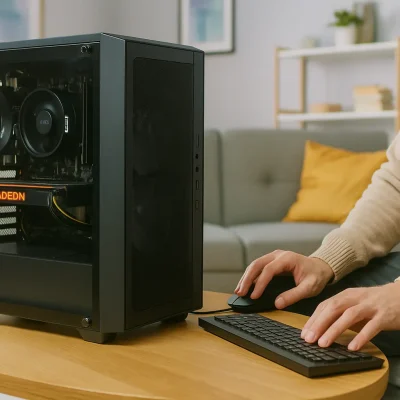 Monte seu PC: Ryzen 7 5700G, RX 6600, 8GB, 240GB SSD