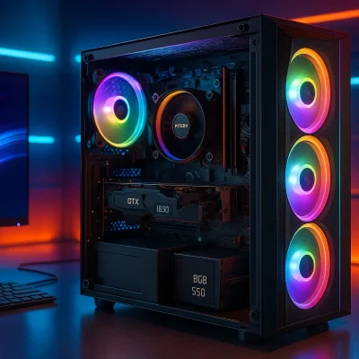 Monte seu PC: Ryzen 7 5700G, GTX 1650, 8GB, 240GB SSD