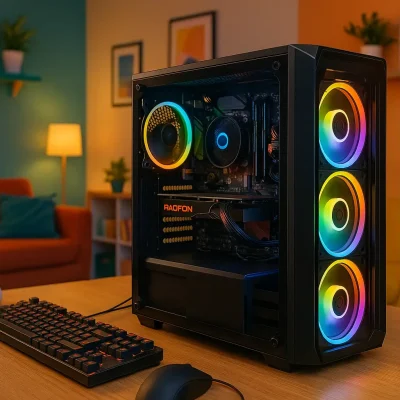 Monte seu PC: i3-10100F, RX 6600, 16GB, 240GB SSD