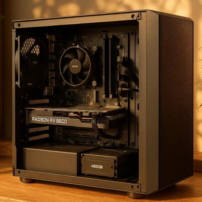 Monte seu PC: i5-12400F, RX 6600, 16GB, 480GB SSD