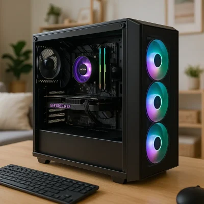 Monte seu PC: Ryzen 9 9950X3D, RTX 5070 Ti, 32GB, 2TB SSD