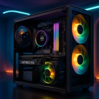 Monte seu PC: Ryzen 9 9950X3D, RTX 5090, 96GB, 4TB SSD