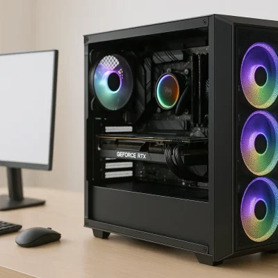 Monte seu PC: Ryzen 7 5800XT, RTX 5070 Ti, 32GB, 1TB SSD