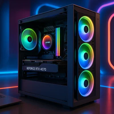 Monte seu PC: Ryzen 7 9800X3D, RTX 4070, 32GB, 2TB SSD