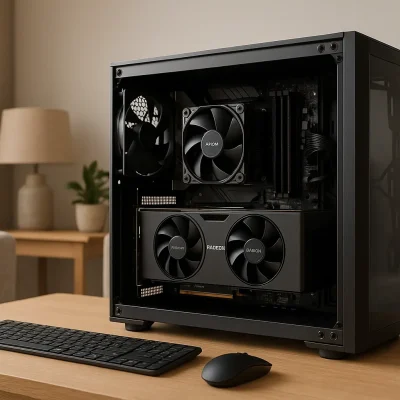 Monte seu PC: Ryzen 9 9950X, RX 7800 XT, 32GB, 2TB SSD