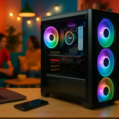 Monte seu PC: Ryzen 9 7900X, RX 7800 XT, 32GB, 2TB SSD