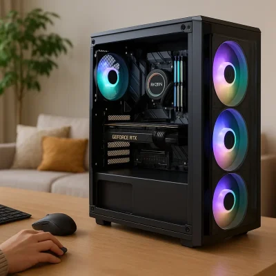 Monte seu PC: Ryzen 7 9800X3D, RTX 5080, 32GB, 2TB SSD