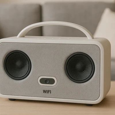 5 Boombox Wi-Fi de Alta Potência e Qualidade Sonora