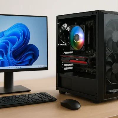 Monte seu PC: i5-13400F, RX 580, 16GB, 480GB SSD