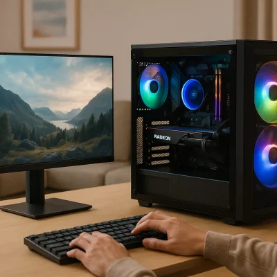 Monte seu PC: i5-12400F, RX 7800 XT, 16GB, 480GB SSD