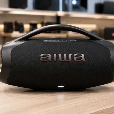 AIWA Boombox Plus 200W: o que IP66 e som 3 vias significam?