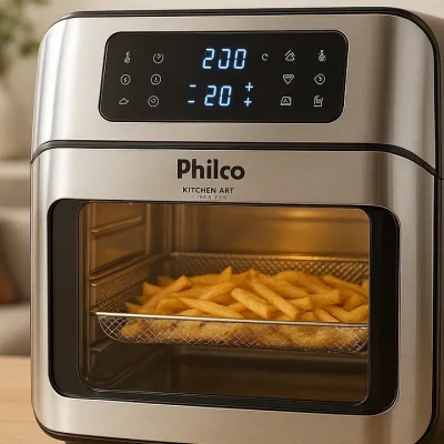 5 Melhores Air Fryer Oven Philco Kitchen Art 12L Digital