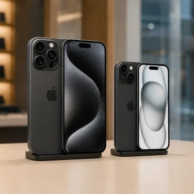 iPhone 15 Pro Max preto recondicionado ou iPhone 15 novo: veja se compensa pagar mais