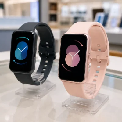 Antes de comprar o Galaxy Fit3, veja se a cor ou o modelo muda a escolha