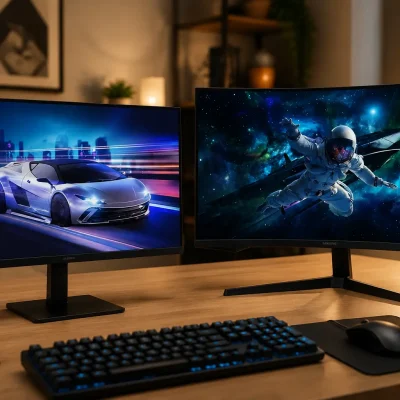 Monitores gamer Samsung T350: 4 opções de tamanhos para escolher pelo uso real