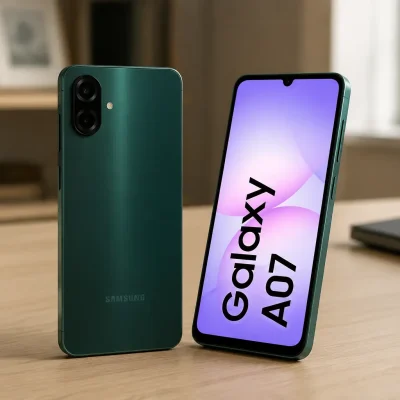 Celular Samsung Galaxy A07 256GB: 4 opções por memória e cor para decidir