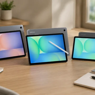 Galaxy Tab S10 FE: 3 versões para estudo, rotina e produtividade