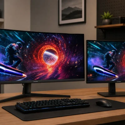 Monitor gamer Samsung Odyssey: 4 opções para jogos e uso diário