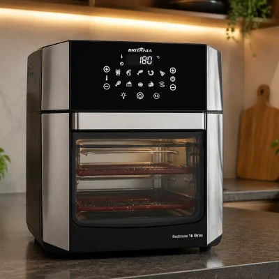 Air Fryer Oven Britânia 16L 4 em 1: acertos e limites na escolha