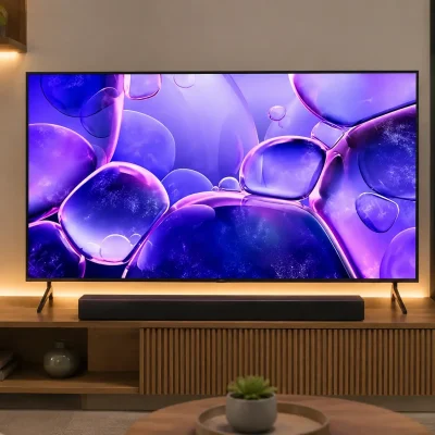 Samsung Smart TV 50” Crystal UHD 4K U8100F 2025 + Soundbar: acertos e limites na escolha